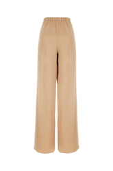 Pantalone in nylon stretch cammello -  | Wise