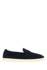 Mocassini Sport in pelle scamosciata blu notte -  | Wise