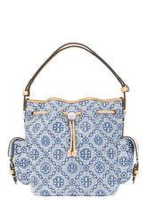 Printed canvas T-Monogram bucket bag -  | Wise