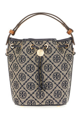 Borsa a secchiello in tela ricamata -  | Wise