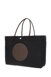 Borsa shopping Ella Twist in nylon nero -  | Wise