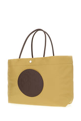 Borsa shopping Ella Twist in nylon verde kaki -  | Wise