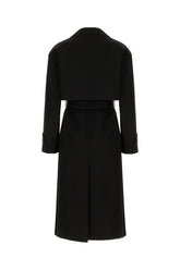 Trench in cotone nero -  | Wise