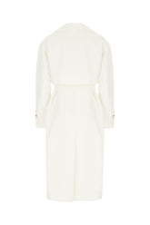 Trench in cotone bianco -  | Wise