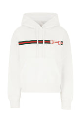 Felpa in cotone bianco -  | Wise