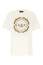 Ivory cotton t-shirt -  | Wise