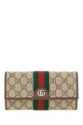 GG Supreme fabric Ophidia wallet -  | Wise