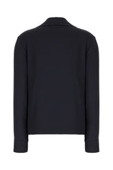 Blusa in misto viscosa blu notte -  | Wise