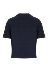 T-shirt in misto poliestere blu notte -  | Wise