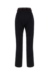 Pantalone in lana blu notte -  | Wise