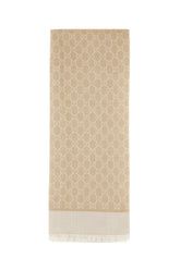 Sciarpa in misto seta cappuccino -  | Wise