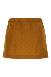 Minigonna in nylon marrone -  | Wise