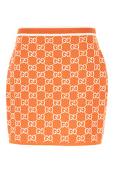 Minigonna in cotone ricamato -  | Wise