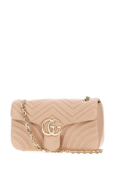 Pink nappa leather medium GG Marmont shoulder bag -  | Wise