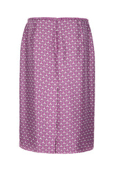 Gonna in seta stampata -  | Wise