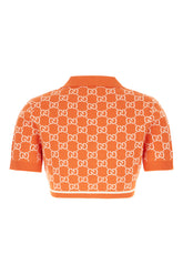 Cardigan dal taglio corto in cotone ricamato -  | Wise