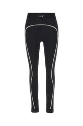 Black stretch nylon leggings -  | Wise