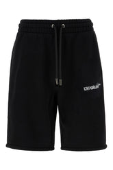 Bermuda in cotone nero -  | Wise