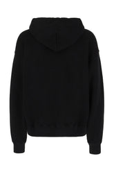 Felpa in cotone nero -  | Wise