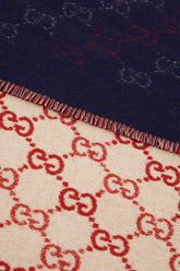 Sciarpa in lana ricamata -  | Wise