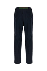 Pantalone in panama tecnico blu navy -  | Wise