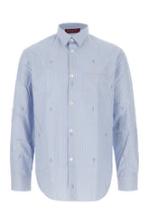 Embroidered poplin shirt -  | Wise