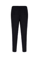 Pantalone jogging in misto poliestere blu notte -  | Wise