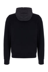 Cardigan in cotone blu notte -  | Wise