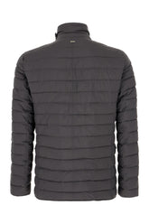 Graphite nylon down padded jacket -  | Wise