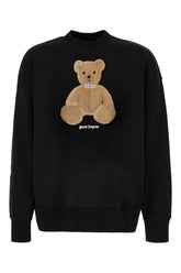 Felpa in cotone stretch nero -  | Wise