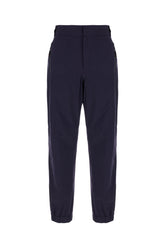 Pantalone in nylon blu notte -  | Wise