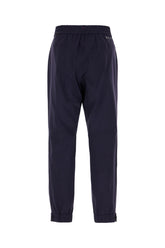 Pantalone in nylon blu notte -  | Wise