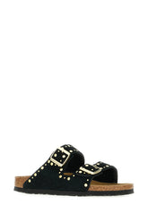 Sandali Arizona Rivet in pelle scamosciata nera -  | Wise