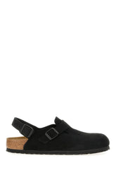 Slippers Tokio II in pelle scamosciata nera -  | Wise