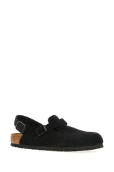 Slippers Tokio II in pelle scamosciata nera -  | Wise