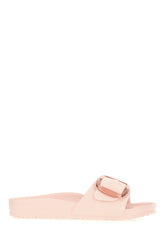 Slippers Madrid Big Buckle in gomma rosa -  | Wise