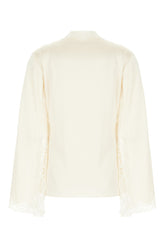Ivory viscose blouse -  | Wise