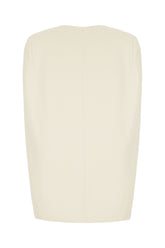 Gilet in misto viscosa stretch sabbia -  | Wise