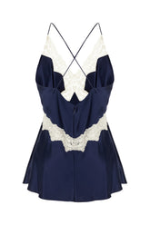 Blue viscose top -  | Wise