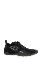 Sneakers Monday in nylon nero -  | Wise