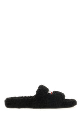 Slippers in eco shearling nero -  | Wise