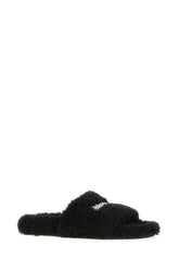 Slippers in eco shearling nero -  | Wise