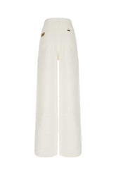 Jeans in lino bianco -  | Wise