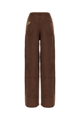 Chocolate linen jeans -  | Wise