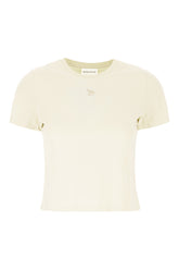 Ivory cotton t-shirt -  | Wise