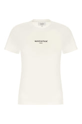 T-shirt in cotone avorio -  | Wise