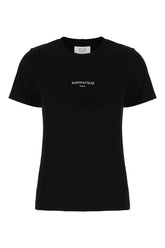 T-shirt in cotone nero -  | Wise