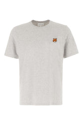 T-shirt in cotone grigio melangé -  | Wise