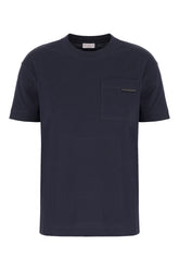 T-shirt in cotone blu notte -  | Wise
