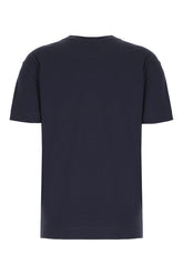 T-shirt in cotone blu notte -  | Wise